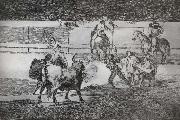 Francisco Goya Banderillas de Fuego oil painting reproduction